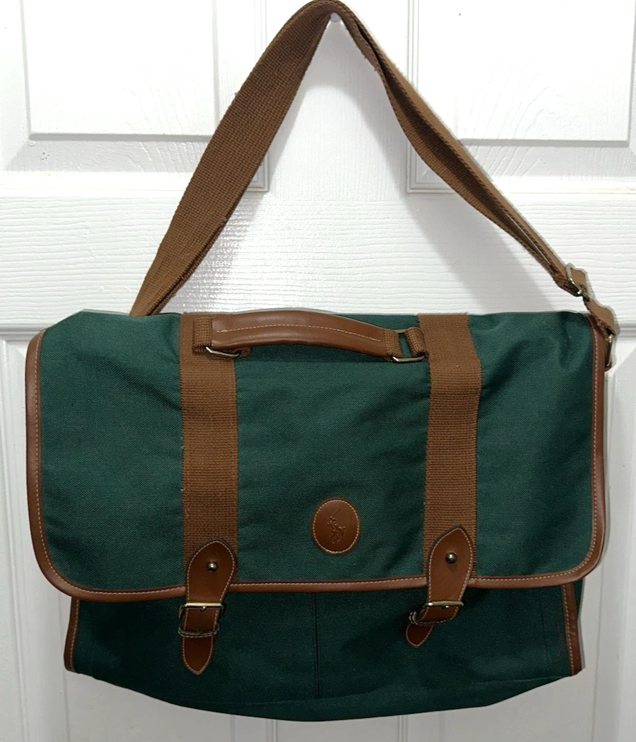 polo ralph lauren messenger bag products for sale | eBay