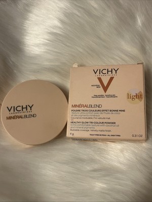 Vichy Mineral Blend Healthy Glow Tri-colour Powder In Shade Light And Medium