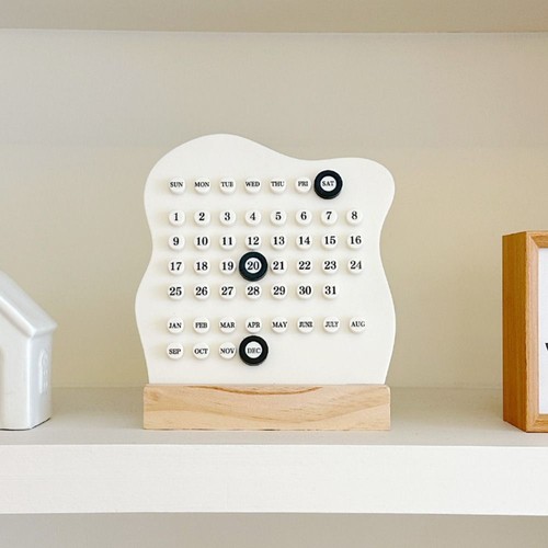 Lindo Calendario Montessori Planificador de Horarios Ajustable Hogar Oficina Escritorio - Imagen 8 de 14