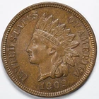 1909 Indian Head Penny Cent BU Uncirculated