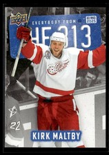 2025-26 Detroit Red Wings Centennial Everybody from the 313 Kirk Maltby #313-20
