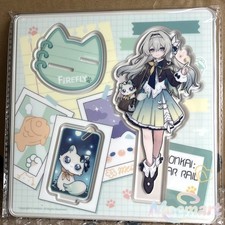 Official miHoYo Honkai: Star Rail Kitty Series Firefly Acrylic Stand Standee