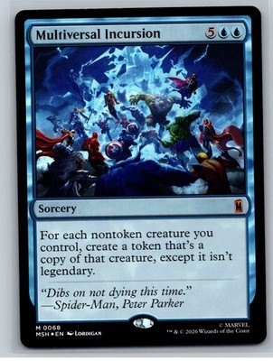 Marvel Super Heroes #68 Multiversal Incursion Foil
