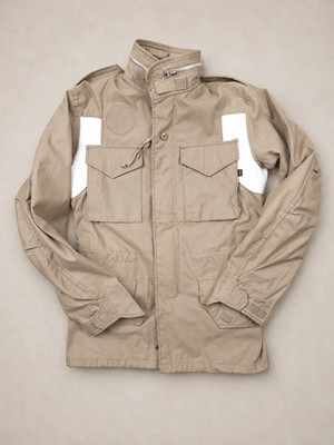 Alpha Industries Jacke Stussy Herren S beige Military Style