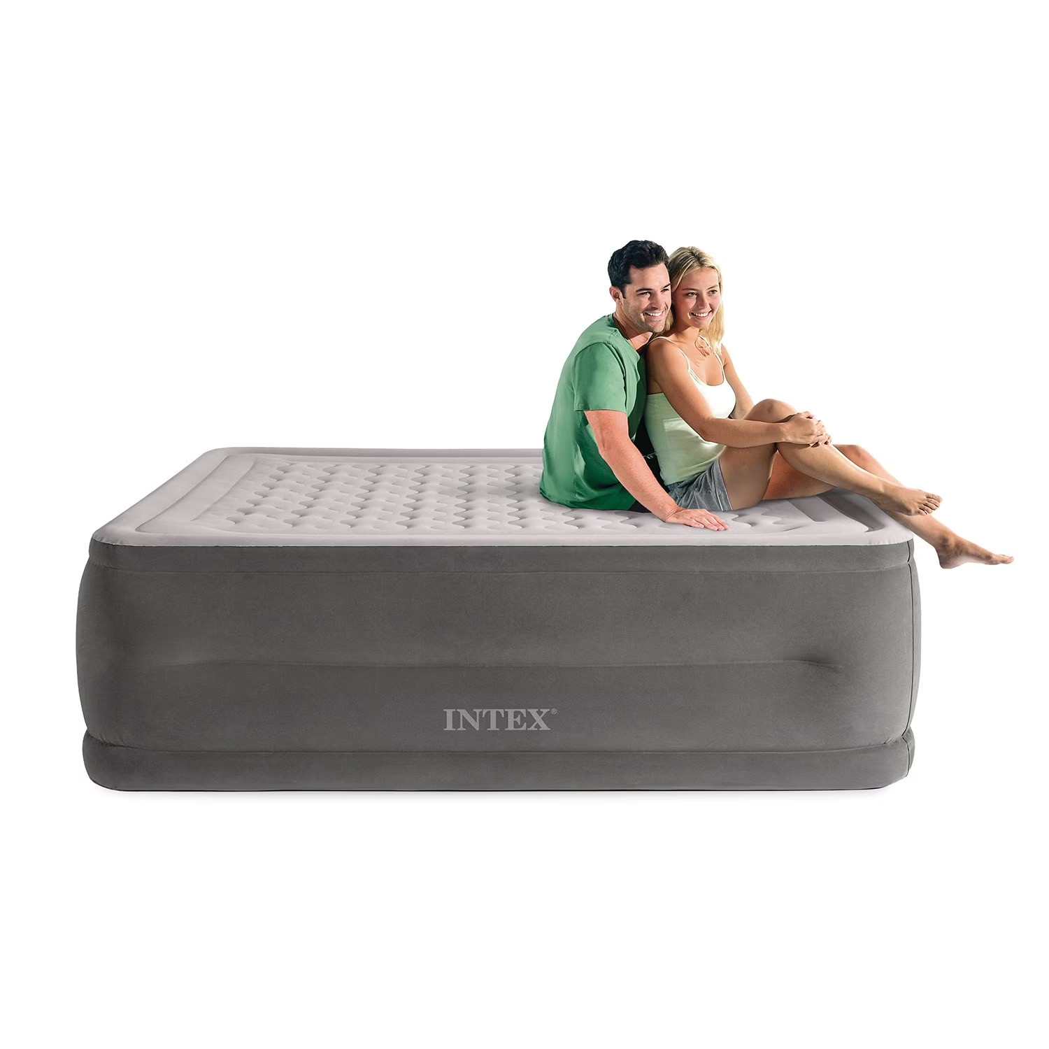 Intex 22" Queen Dura-Beam Deluxe Comfort Plush Air Mattress
