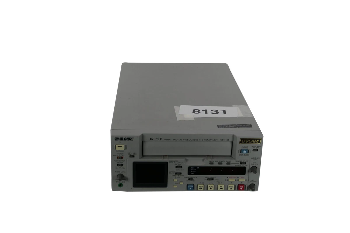 Magnétoscope Sony DSR1500P – DV/DVCAM – Pour Pièces Détachées (en Panne)