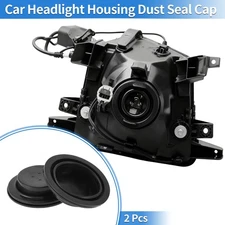 Universal 83mm Car Headlight Dust Cover Rubber Rubber Seal Protective Cover