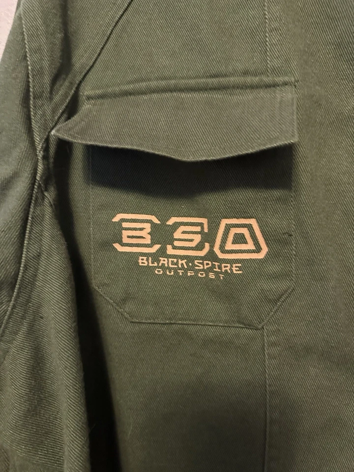 Disney Star Wars Galaxys Edge Resistance Andor Jacket Black Spire Outpost 3XL - Image 2 of 4