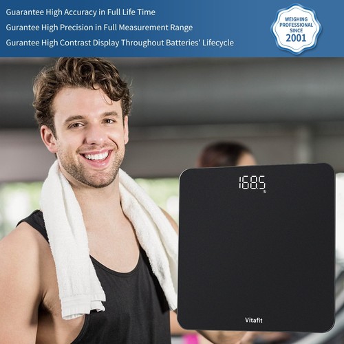 Digital Bathroom Scale for Body Weight, Weighing Professional Since 2001, Cle... - Picture 2 of 8