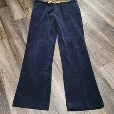 Vintage Polo Ralph Lauren Pants Mens 36x32 Blue Corduroy Preston Pant Trousers