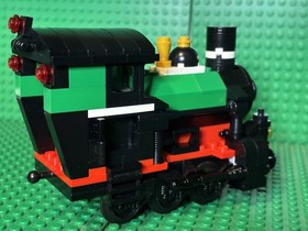 LEGO Holiday Train 10173 Engine and Tender Only Custom Read Description