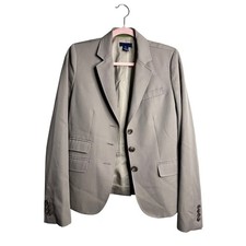 J. Crew 6T Tan Wool Blend Blazer Jacket. 6 Tall