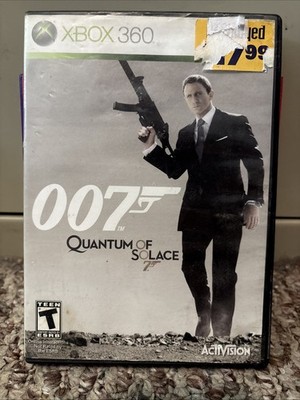 James Bond 007: Quantum of Solace (Microsoft Xbox 360, 2008) Complete. Tested.