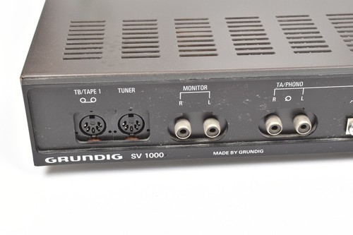 Grundig SV 1000 - Integrated Stereo-Amplifier - Vollverstärker - Vintage - ungep - Bild 6 von 8