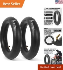 2-Pack 3.50-10 Heavy-Duty Inner Tubes with TR87 Valve for Dirt Bikes  Scooters