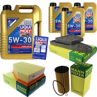 Mann Inspektionspaket 8L Liqui Moly Longlife 5W-30 FüR VW Phaeton 4.2 V8 4Motion