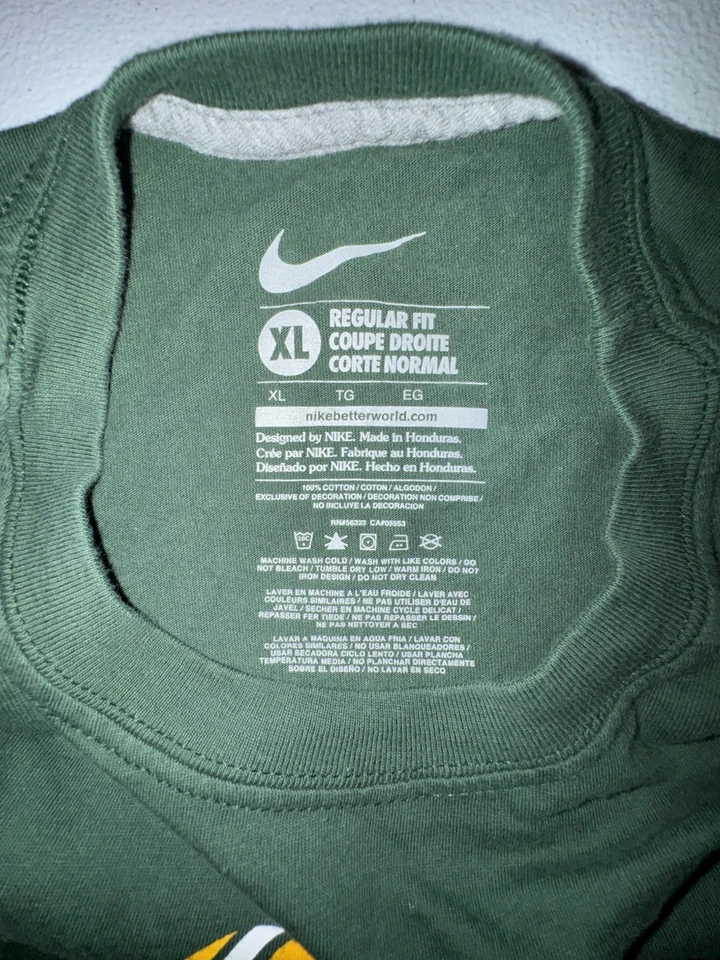 Camisa Nike Green Bay Packers para hombre XL arcilla Matthews Predator #52 verde amarillo Foto 3 de 4