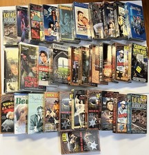 Mixed Lot of 31 VHS Cassette Tapes Movies Documentaries New Sealed
