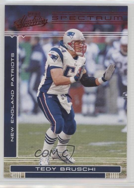 2006 Playoff Absolute Memorabilia Spectrum Red Tedy Bruschi #97 0q3