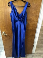 New  Vince Camuto Blue Size 8 Evening Gown dress
