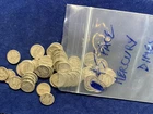 $5 FACE MERCURY SILVER DIMES - OPENING BID 10% BELOW MELT