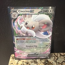 Cinccino ex 73/86 Double Rare Pokemon Chaos Rising ME04 NM ETB Sleeve Included