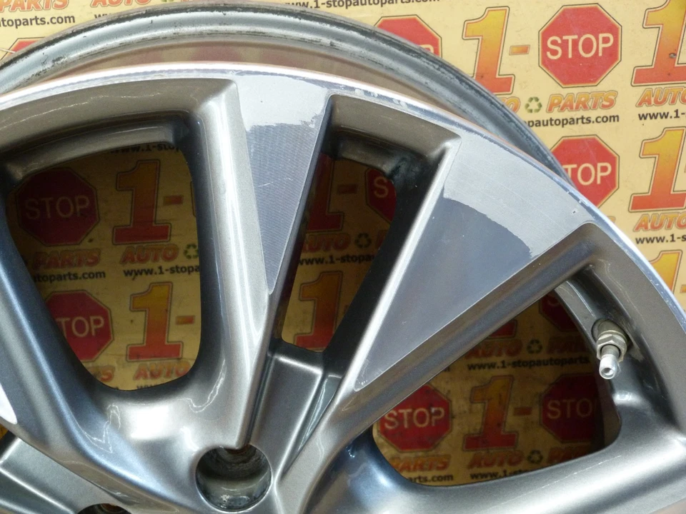 2015 2016 2017 2018 NISSAN MURANO MACHINED V SPOKE WHEEL RIM 18X7.5 18" OEM - Image 4 of 4