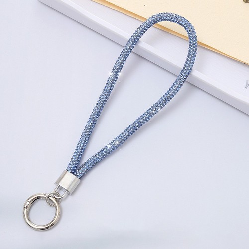 Crystal Wrist Straps Glitter Rhinestone Phone Lanyard Keychain Hanging Rope* - Picture 23 of 24
