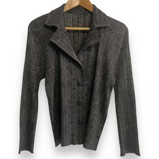 Used Excellent condition PLEATS PLEASE ISSEY MIYAKE python pattern pleated shirt