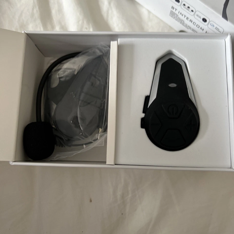 BT-S3 Motocicleta Esquí Casco Bluetooth Intercomunicador Auriculares Sistema de Comunicación Nuevo Foto 4 de 4