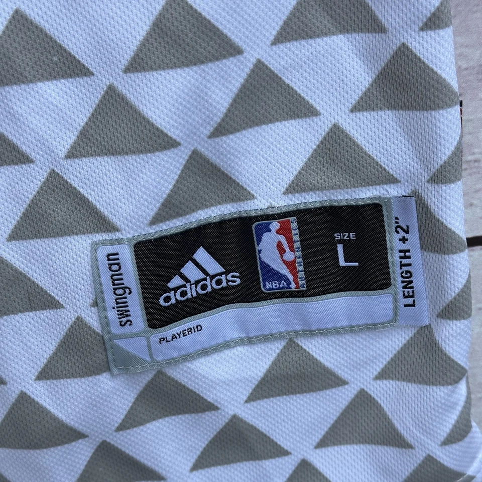 Camiseta deportiva Al Horford Atlanta Hawks Adidas 15 auténtica cosida talla grande para hombre +2 Foto 3 de 4