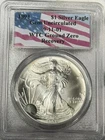 1993 $1 American Silver Eagle PCGS WTC 9-11 ASE WORLD TRADE CENTER GROUND ZERO
