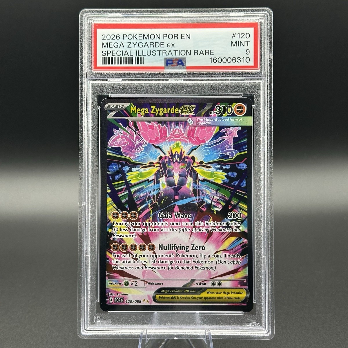 Mega Zygarde ex 120/088 Me03: Perfect Order Holo for sale online