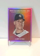 2025 Topps Update Series - Most Valuable Aaron Judge #MV-1 Pink Foil