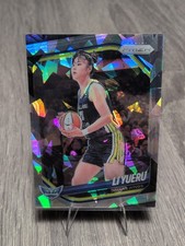 LI YUERU 2025 Panini Prizm Cracked Ice Silver Holo Dallas Wings  