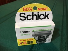 Schick Hydro Sensitive Value Pack 6 wkładów 5 ostrzy wkładów do golenia męskie ~ NOWE