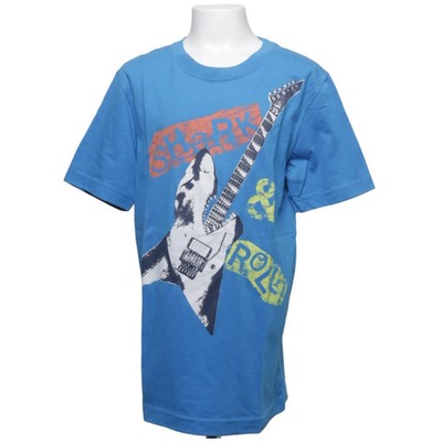 Gap Kids, T-shirt, Größe: 146, Blau/Mehrfarbig, Baumwolle/Polyester, Print #C1u