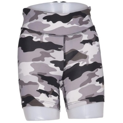 Fabletics, Kompressionsshorts, Größe: XS, Grau/Schwarz/Weiß/Mehrfarbig #ise