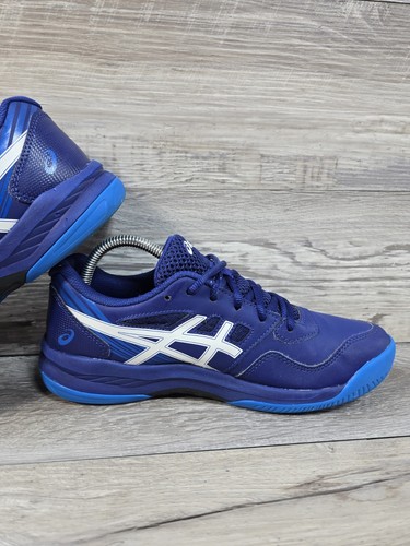Asics Gel-Game 8 GS Shoes Mens Size 7 Dive Blue White Pickleball Tennis Sneaker - Picture 12 of 13