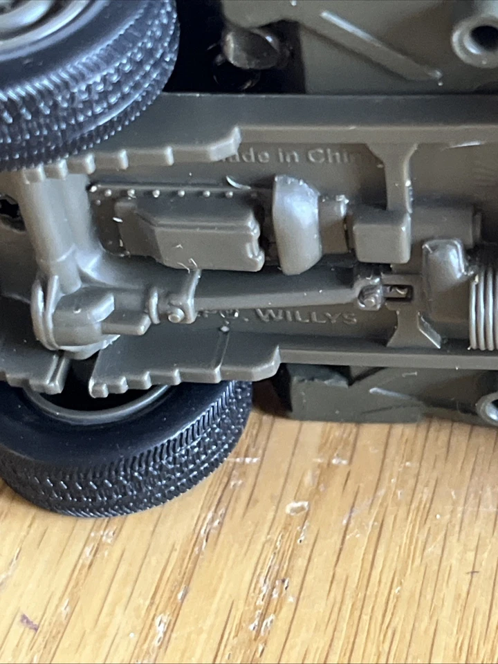 MILITARY MISSION JEEP MANUF.2001 WILLYS 1941 REPLICA OF WWII JEEP - Image 4 of 4