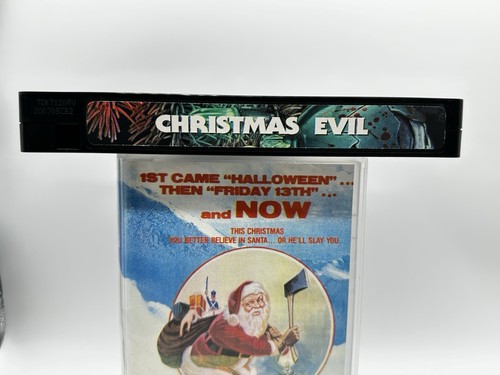 Christmas Evil VHS 1983 Reprint/fan Made Artwork OOP See Details - Picture 4 of 7