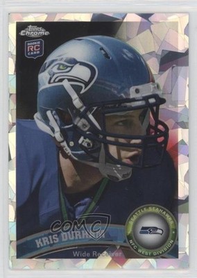 2011 Topps Chrome Crystal Atomic Refractor 66/139 Kris Durham #89 Rookie RC 0j8k