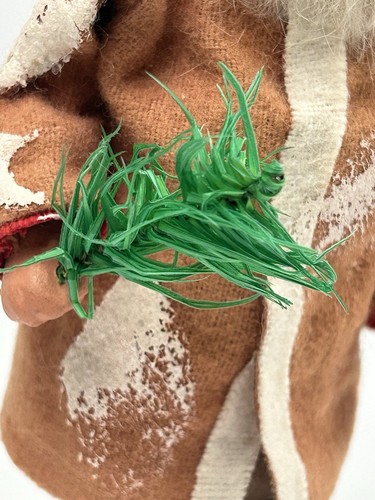 💥Seltener Vintage Deutscher Weihnachtsmann Papier Süßigkeiten Halter Alexander Wiede Belsnickel - Bild 7 von 15
