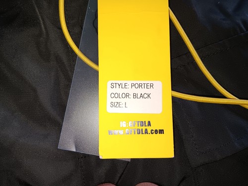Pantalones cargo GFTD LA PARA HOMBRE talla grande 33X33 porter color negro nuevos con etiquetas - Imagen 7 de 19