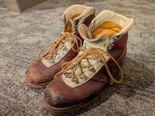 Vintage Kush N' Kollar By Chippewa Boots Mountain Hiking Work Mens Size 8.5 D...