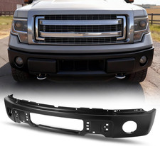 Front Bumper Impact Face Bar Replacement Compatible with 2009-2014 Ford F-150, w