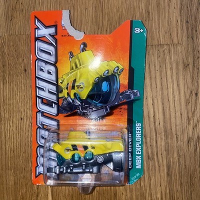Matchbox MBX Explorers gelb Deep Diver Spielzeugfahrzeug 