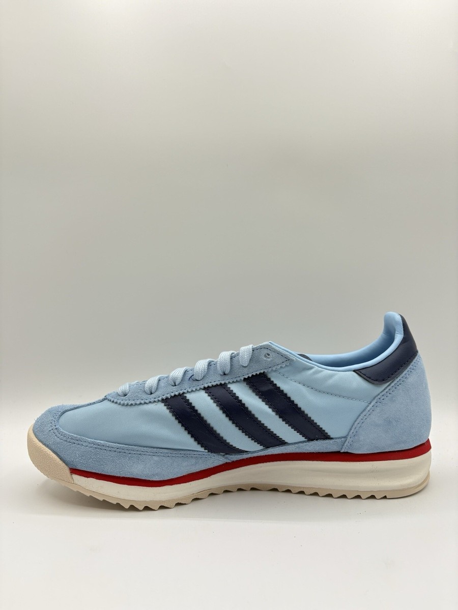 Adidas Men's SL72 RS Originals Size 7.5 Light Blue Scarlet