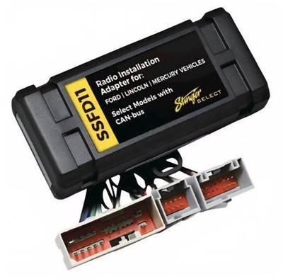 Stinger SSFD11 Stereo Radio Replacement Factory Interface Module Ford