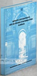 BERICHT ZUR GESCHICHTE DER DEUTSCHEN STAATSBIBLIOTHEK IN BERLIN / 1996